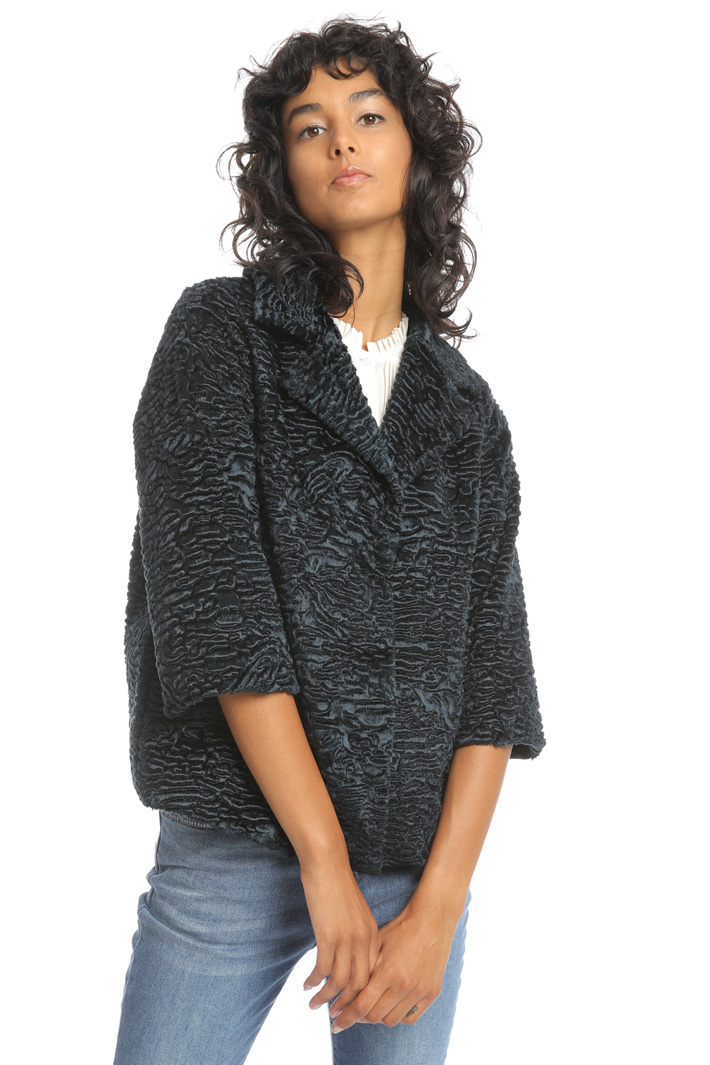Astrakhan-effect jacket Intrend Astrakhan-effect jacket Intrend
