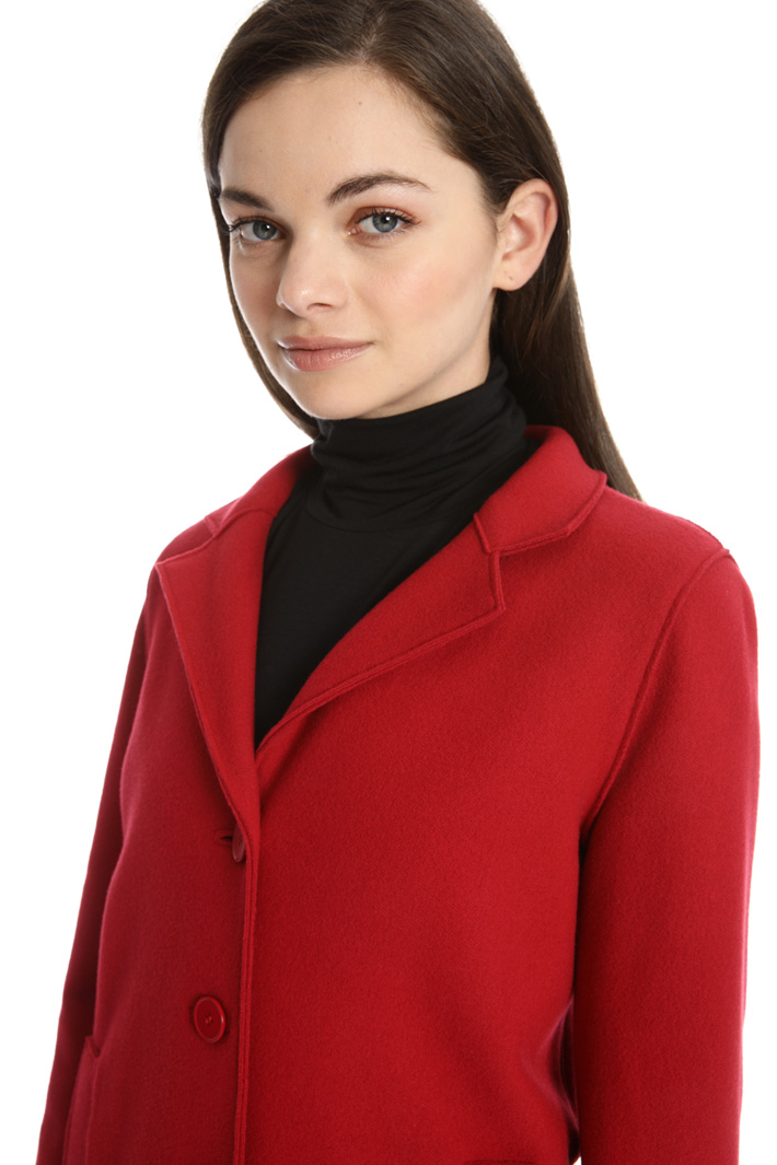 Pure wool crepe coat Intrend Pure wool crepe coat Intrend