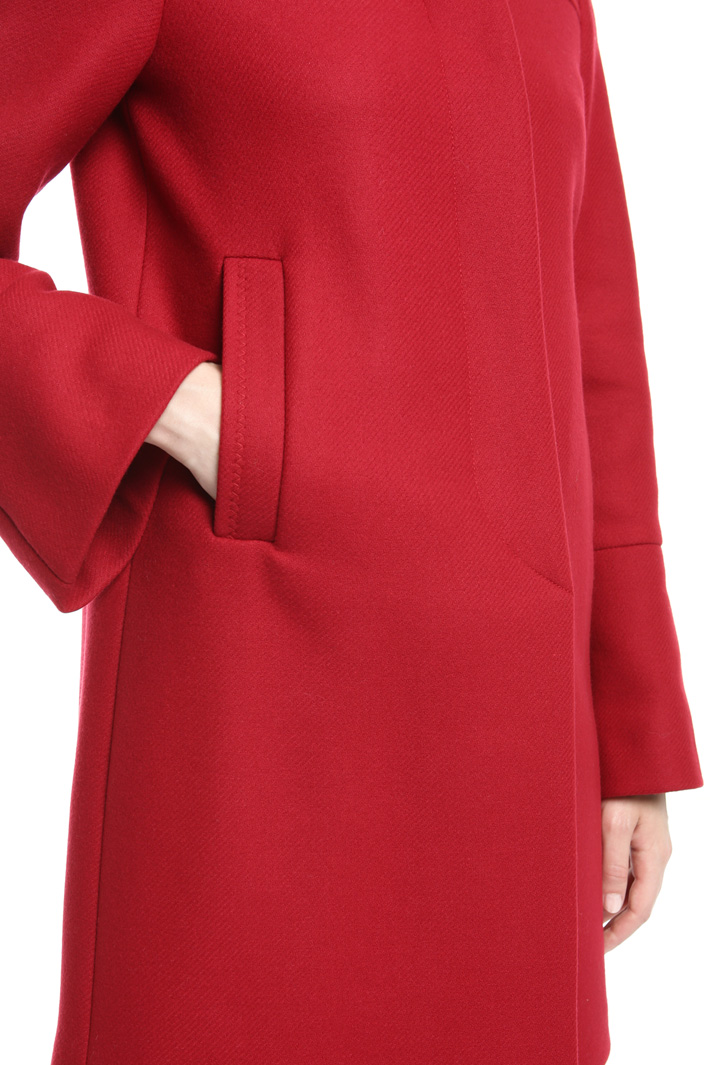 Crew neck wool coat Intrend Crew neck wool coat Intrend