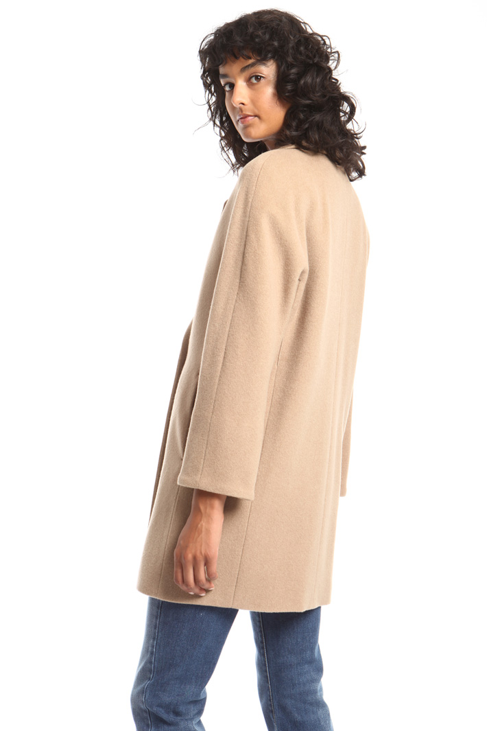 Double-breasted wool coat Intrend Double-breasted wool coat Intrend