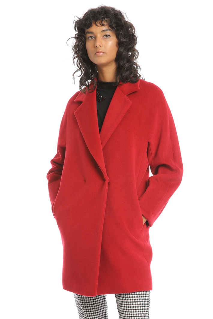 Double-breasted wool coat Intrend Double-breasted wool coat Intrend