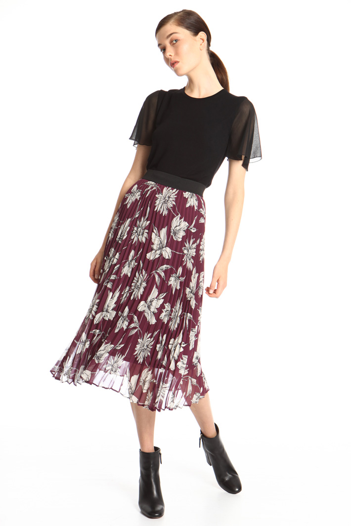 Midi pleated skirt Intrend Midi pleated skirt Intrend