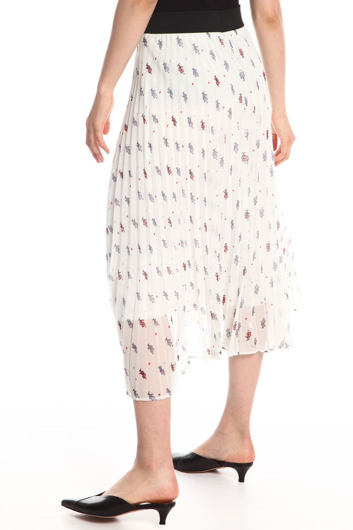 Printed georgette skirt Intrend Printed georgette skirt Intrend