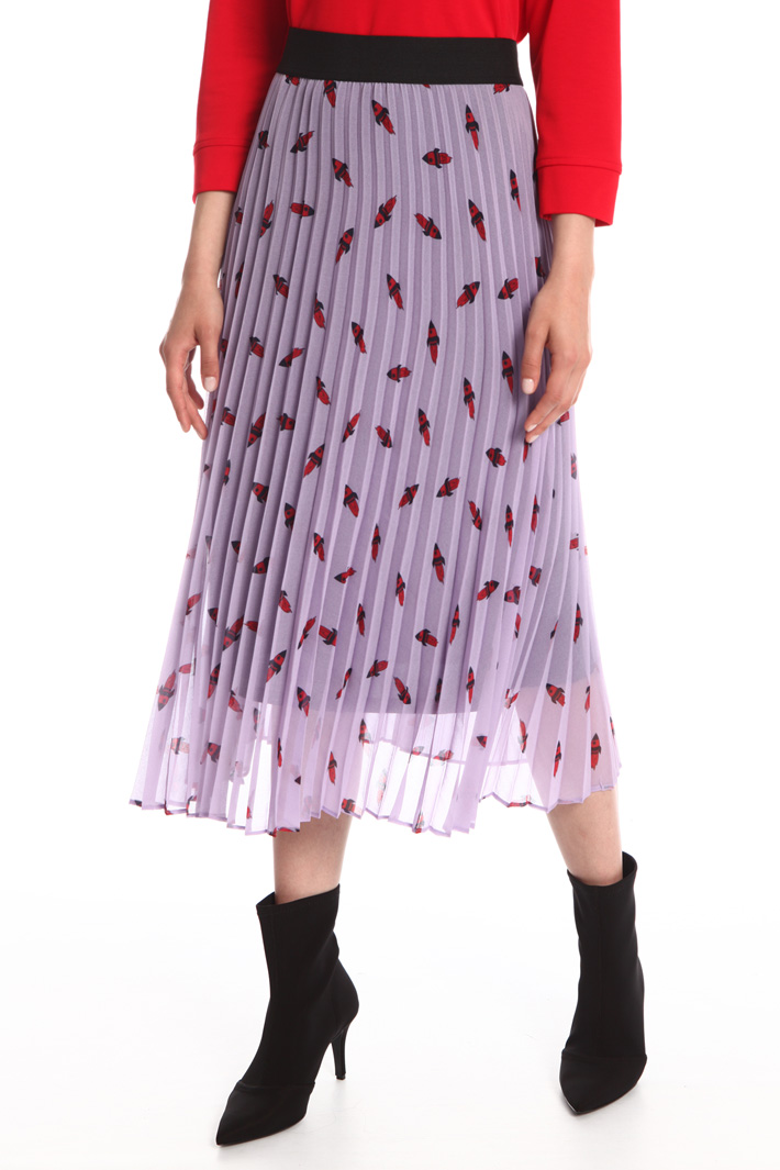 Printed georgette skirt Intrend Printed georgette skirt Intrend