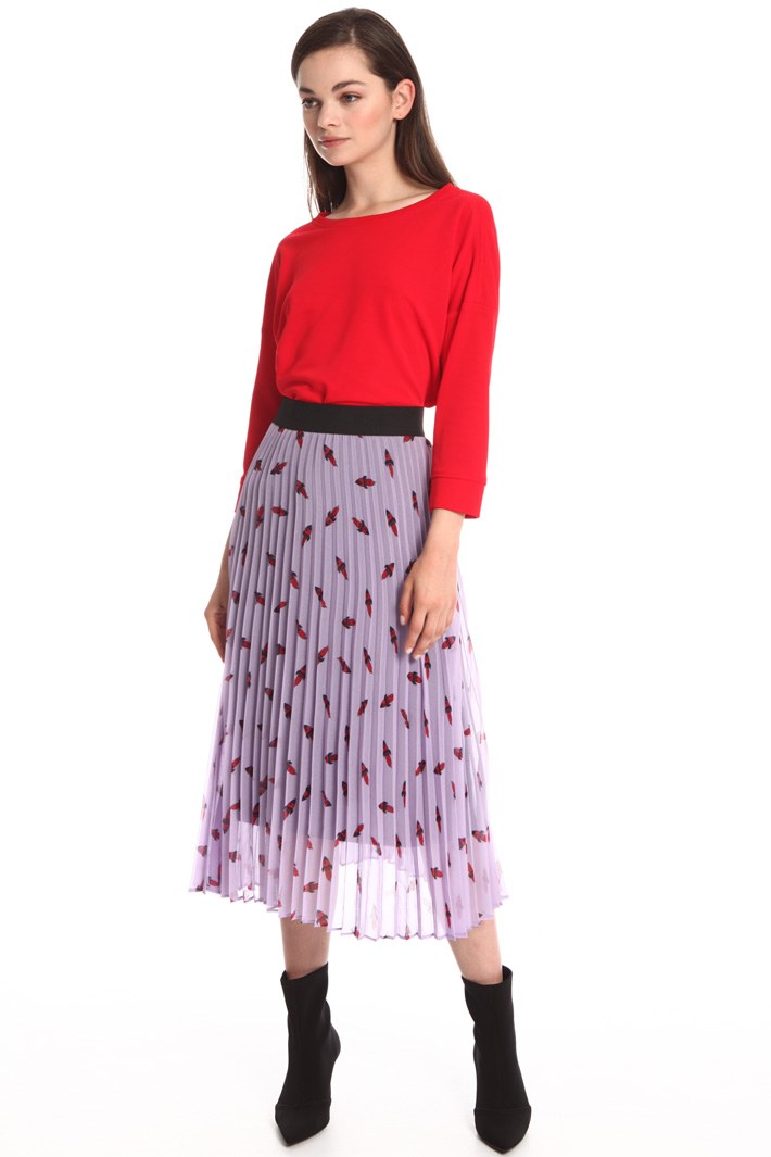 Printed georgette skirt Intrend Printed georgette skirt Intrend