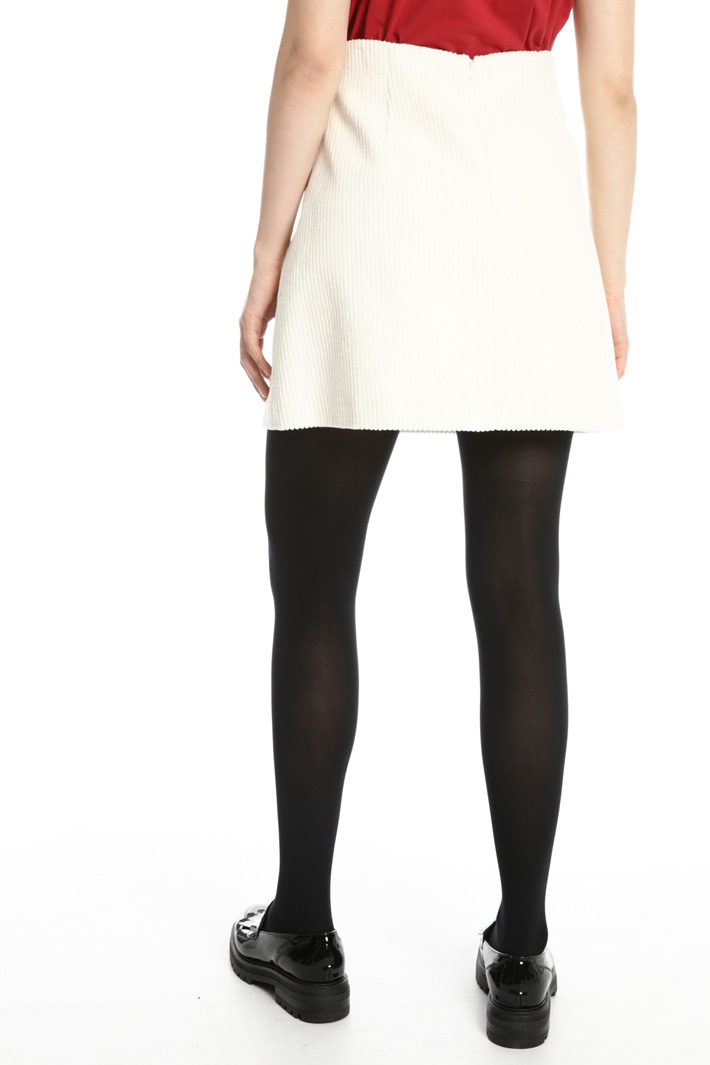 Velvet miniskirt Intrend Velvet miniskirt Intrend