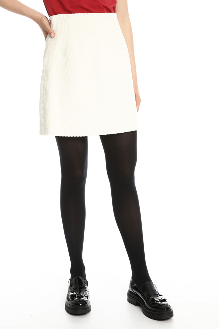 Velvet miniskirt Intrend Velvet miniskirt Intrend