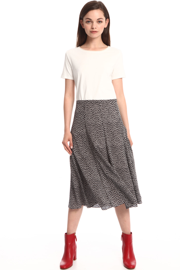 Silk crepe skirt Intrend Silk crepe skirt Intrend