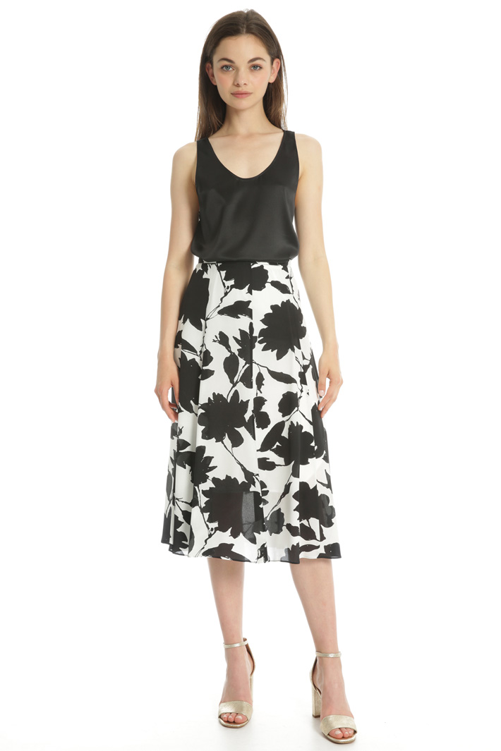 Silk crepe skirt Intrend Silk crepe skirt Intrend