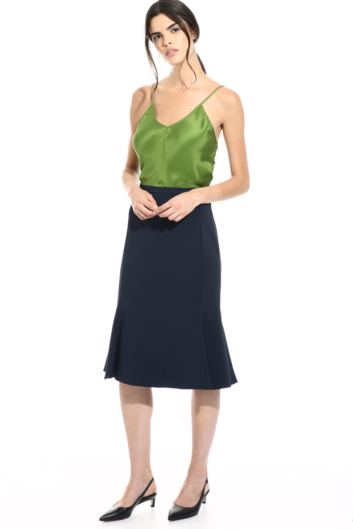 Flared knee-length skirt Intrend Flared knee-length skirt Intrend