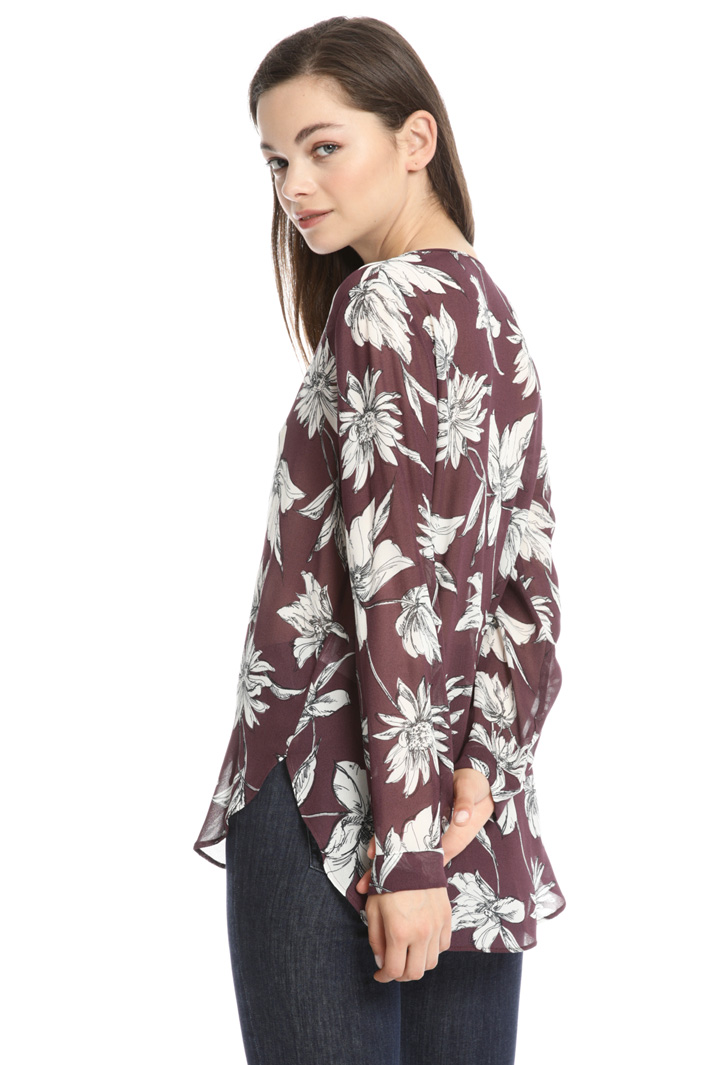 Viscose georgette blouse Intrend Viscose georgette blouse Intrend