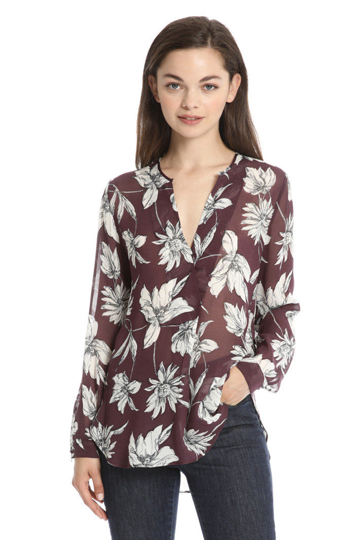 Viscose georgette blouse Intrend Viscose georgette blouse Intrend