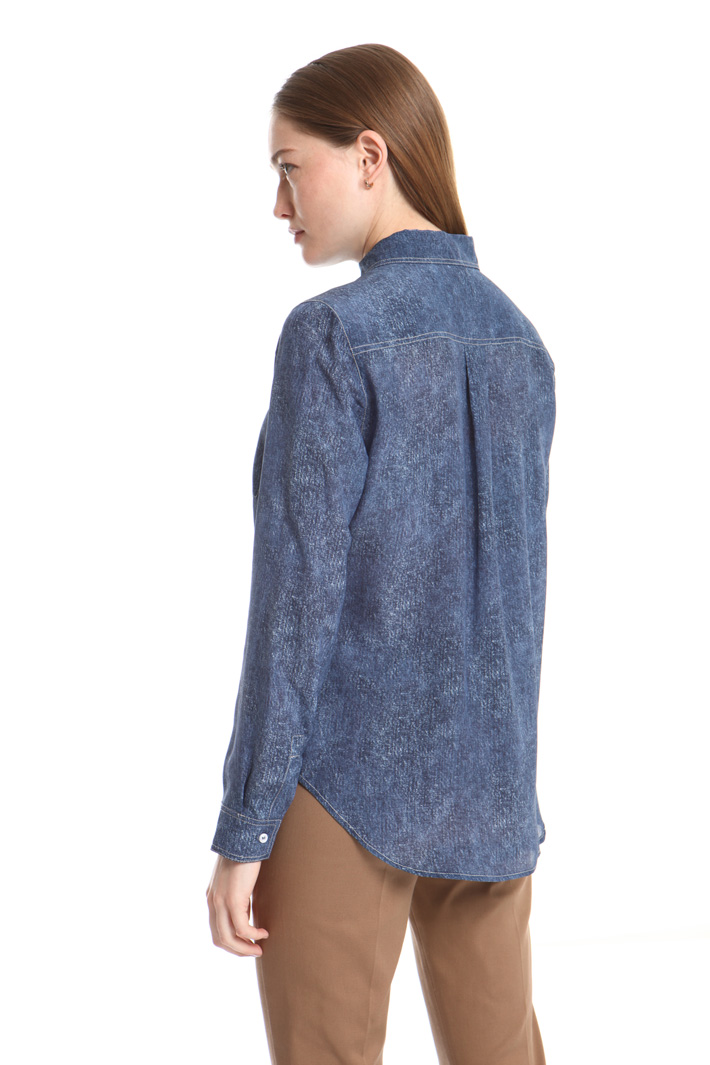 Denim-effect shirt Intrend Denim-effect shirt Intrend
