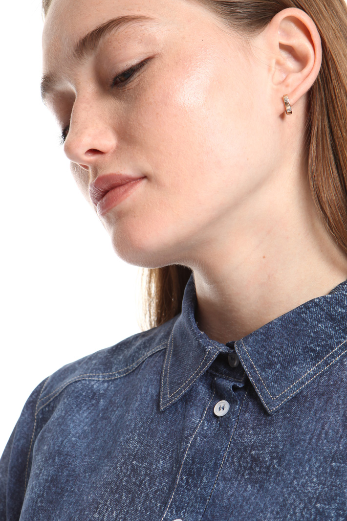 Denim-effect shirt Intrend Denim-effect shirt Intrend