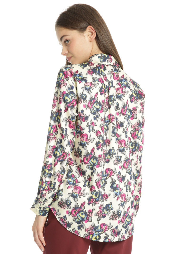 Printed twill shirt Intrend Printed twill shirt Intrend