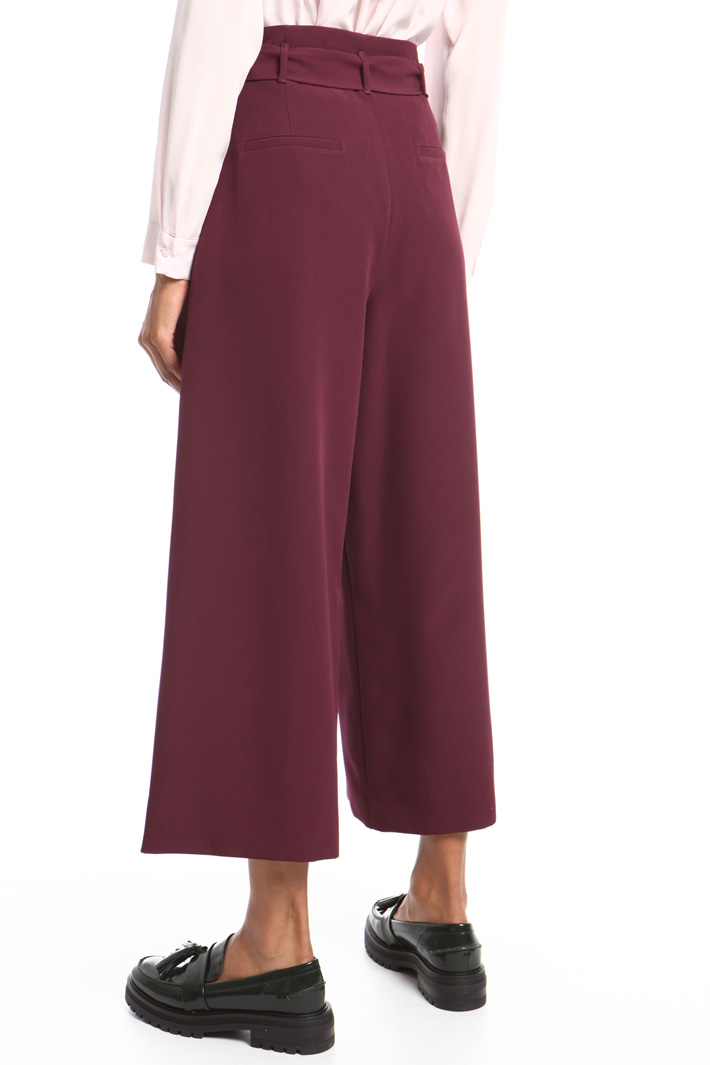 Wide belted trousers Intrend Wide belted trousers Intrend