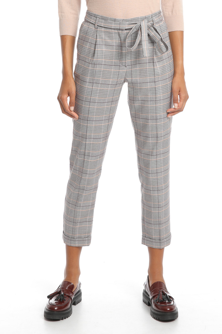 Yarn-dyed wool trousers Intrend Yarn-dyed wool trousers Intrend