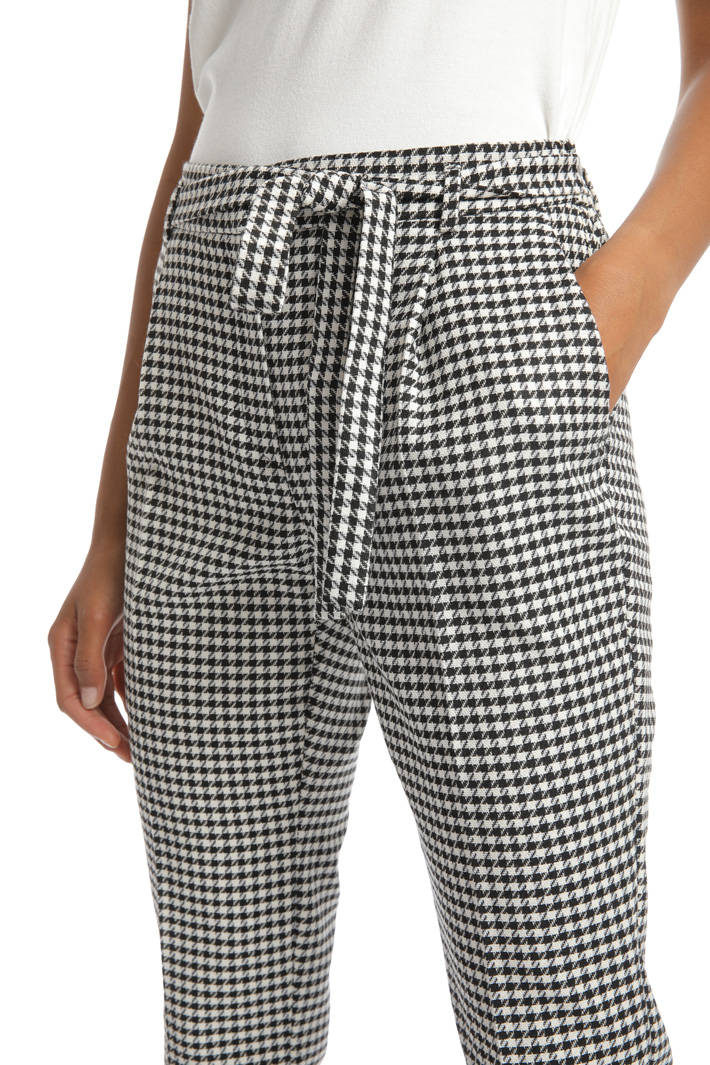 Yarn-dyed cotton trousers Intrend Yarn-dyed cotton trousers Intrend