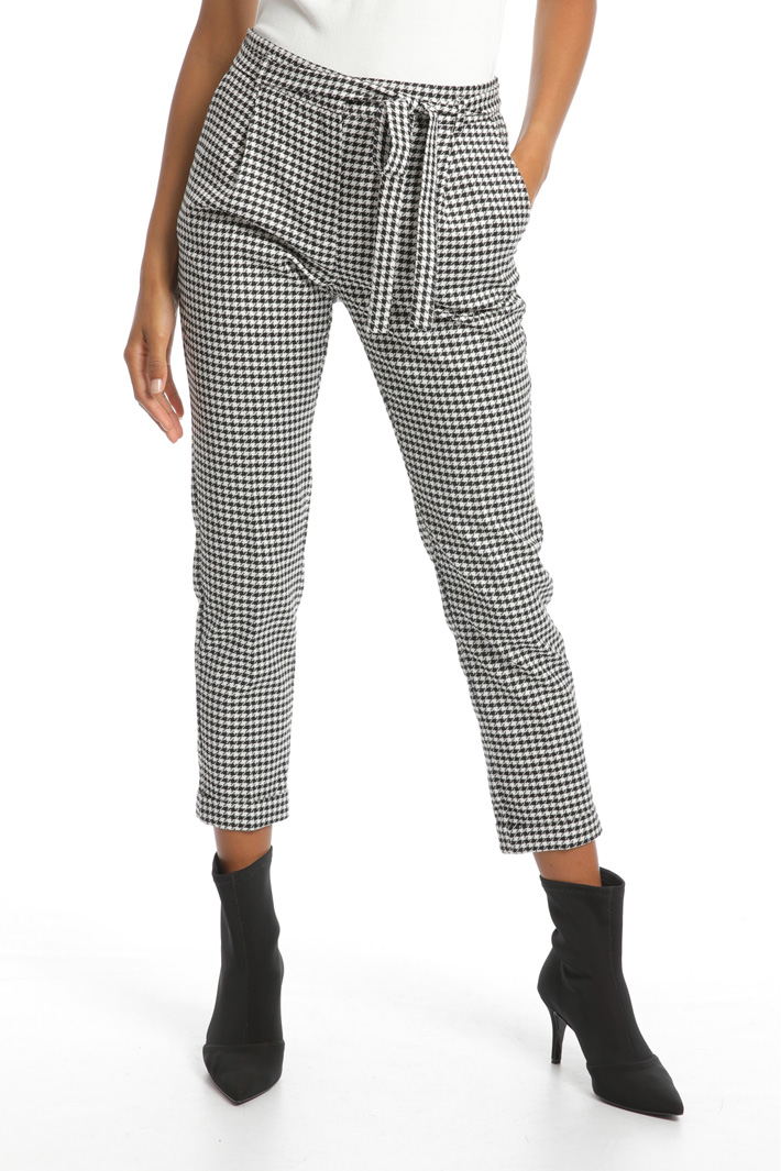 Yarn-dyed cotton trousers Intrend Yarn-dyed cotton trousers Intrend