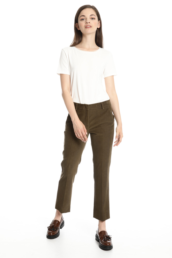 Velvet trousers Intrend Velvet trousers Intrend