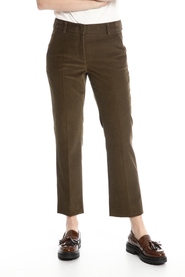 Velvet trousers Intrend Velvet trousers Intrend