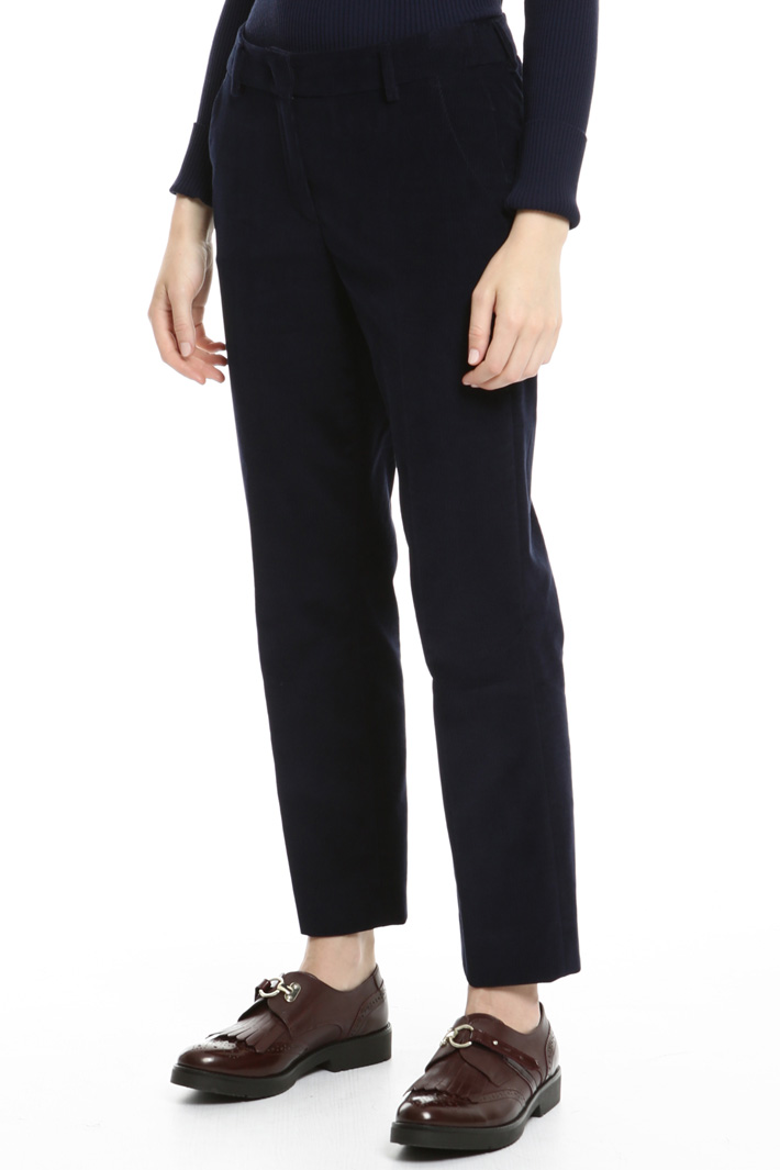 Velvet trousers Intrend Velvet trousers Intrend