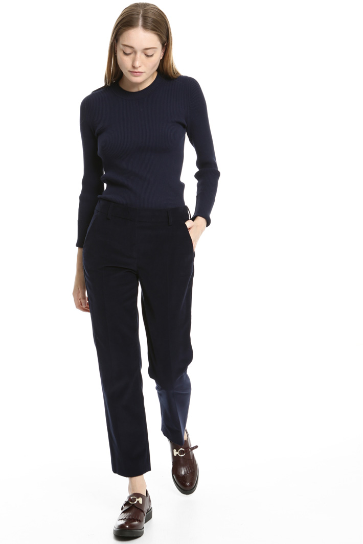 Velvet trousers Intrend Velvet trousers Intrend