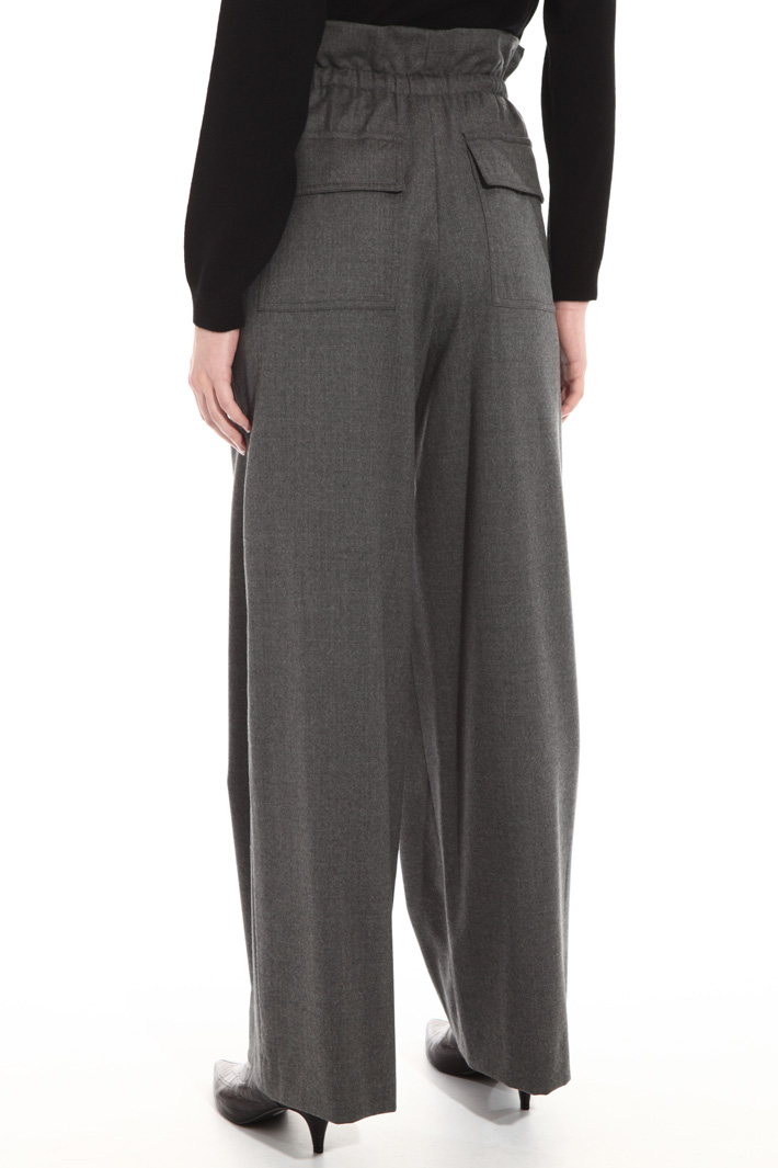 Wide leg wool trousers Intrend Wide leg wool trousers Intrend