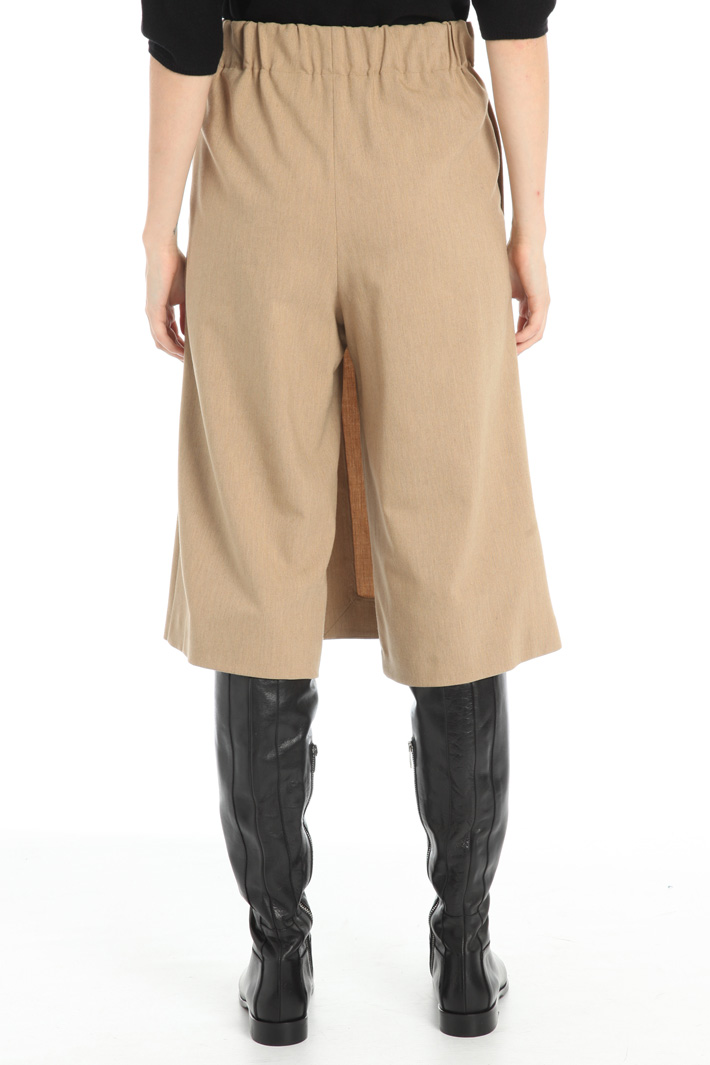 Wool viscose carrot trousers Intrend Wool viscose carrot trousers Intrend