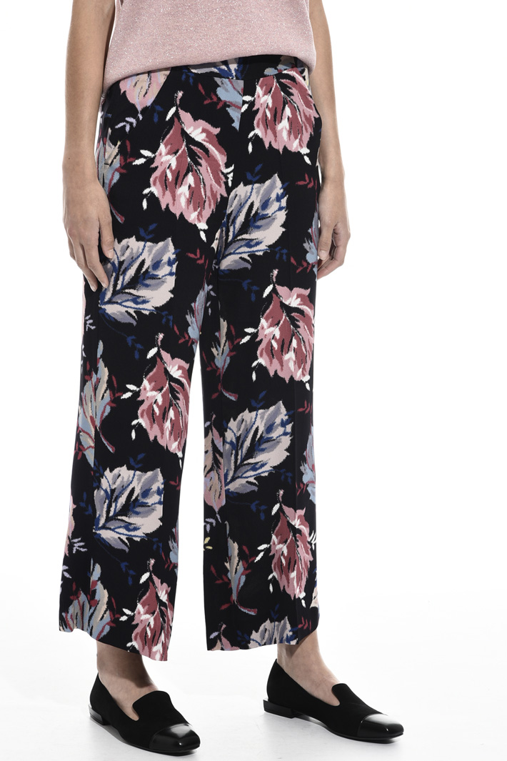 Printed viscose trousers Intrend Printed viscose trousers Intrend