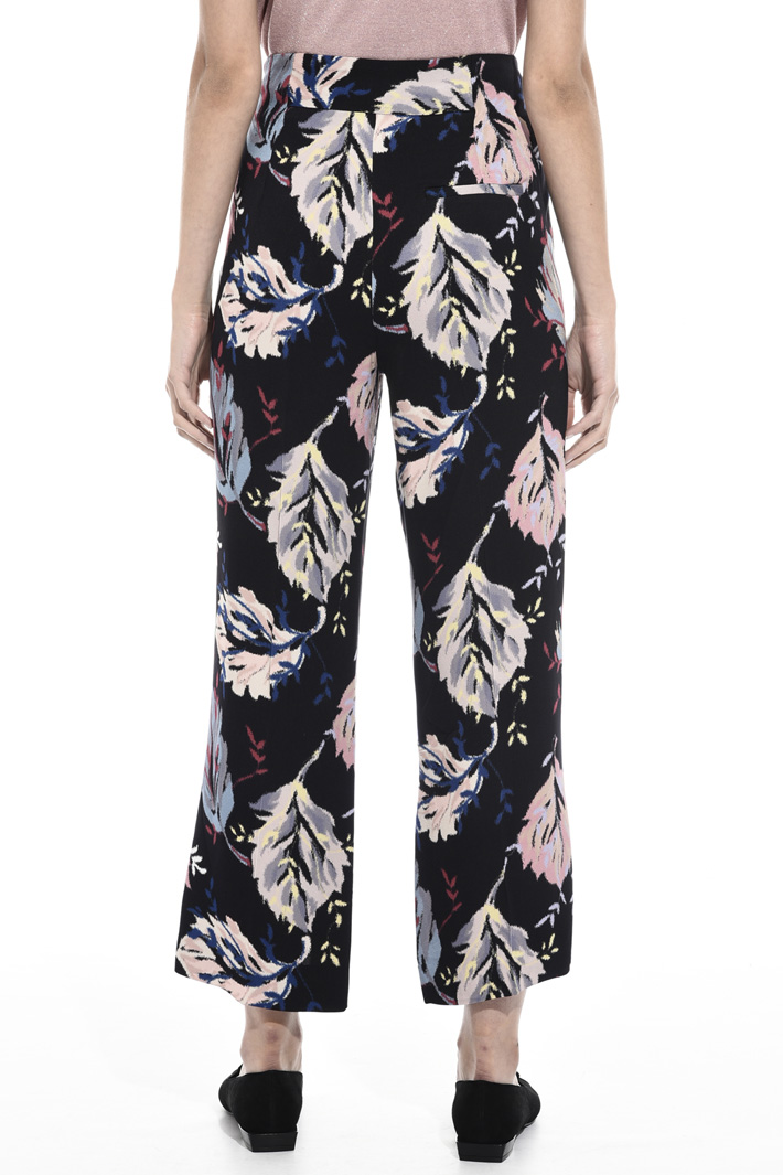 Printed viscose trousers Intrend Printed viscose trousers Intrend