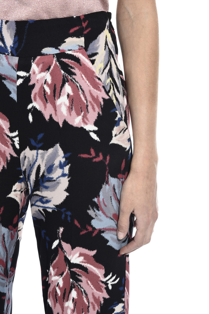Printed viscose trousers Intrend Printed viscose trousers Intrend