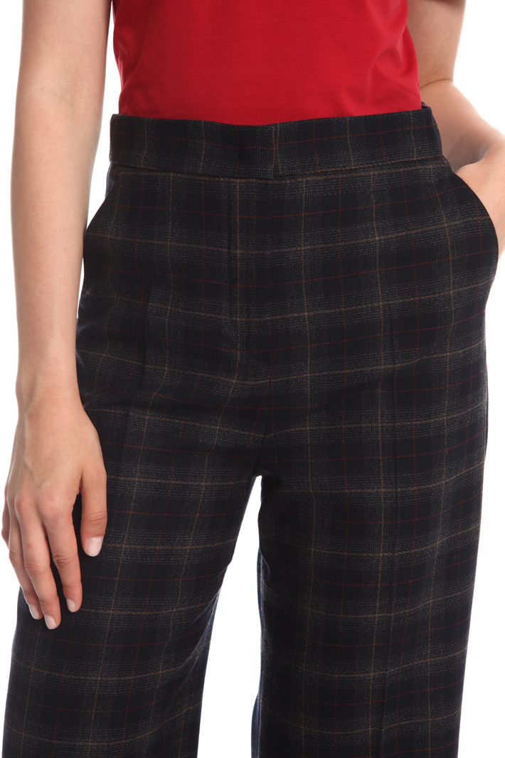 Flannel wool trousers Intrend Flannel wool trousers Intrend