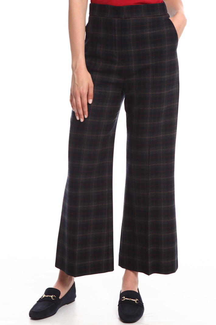 Flannel wool trousers Intrend Flannel wool trousers Intrend