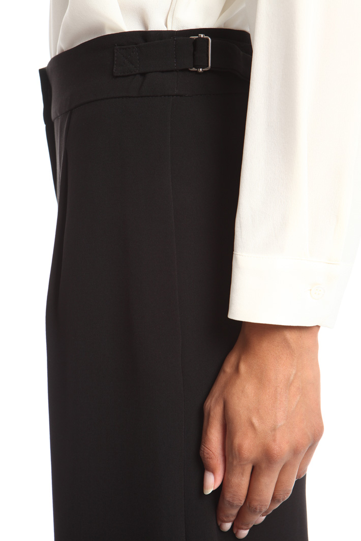 Wide-leg cady trousers Intrend Wide-leg cady trousers Intrend