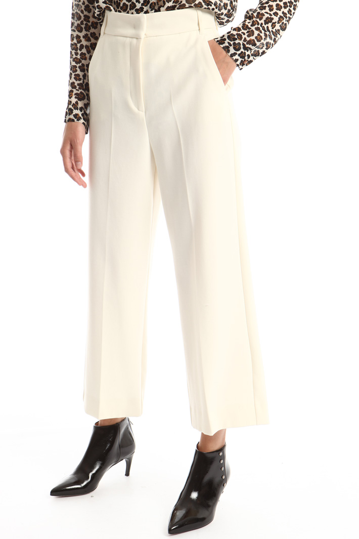 Viscose blend trousers Intrend Viscose blend trousers Intrend