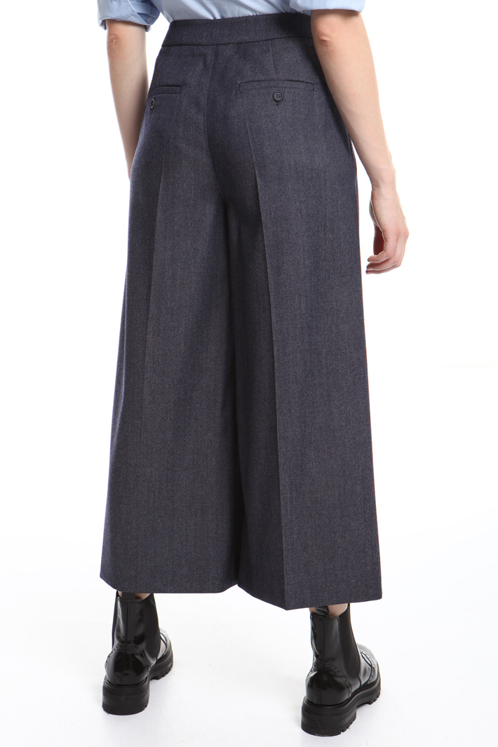 Wool cropped trousers Intrend Wool cropped trousers Intrend