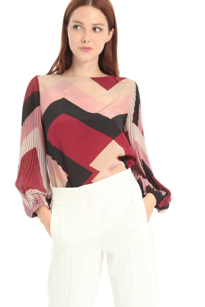 Crepe envers satin trousers Intrend Crepe envers satin trousers Intrend