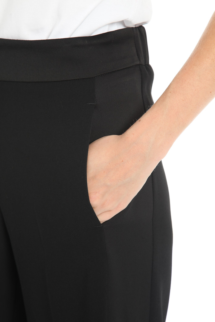 Crepe envers satin trousers Intrend Crepe envers satin trousers Intrend