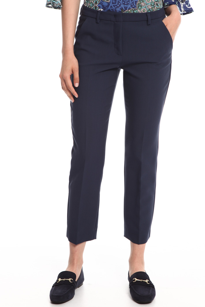 Viscose blend trousers Intrend Viscose blend trousers Intrend