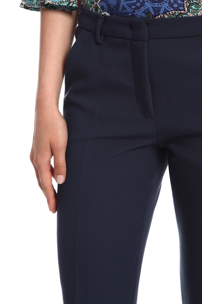 Viscose blend trousers Intrend Viscose blend trousers Intrend