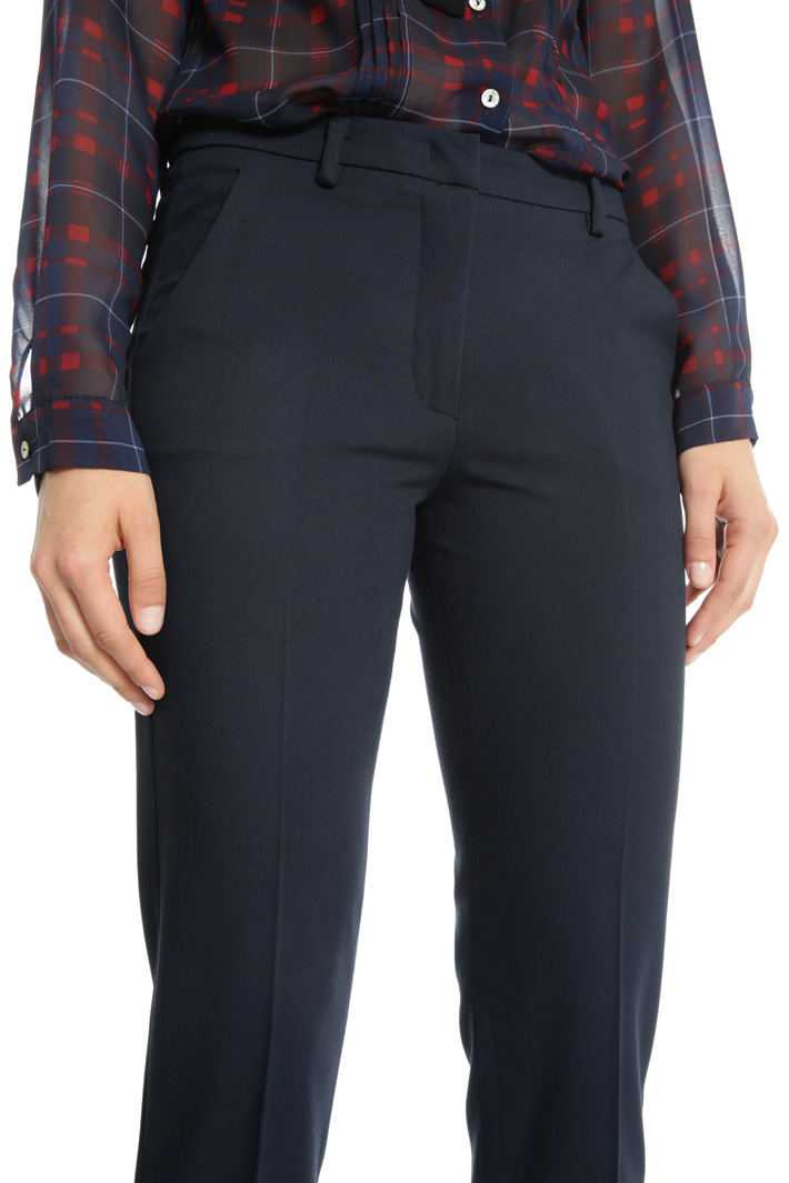 Viscose and wool trousers Intrend Viscose and wool trousers Intrend