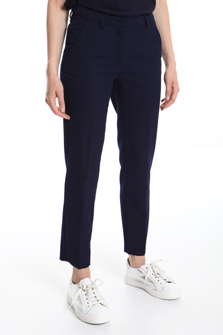 Viscose blend trousers Intrend Viscose blend trousers Intrend