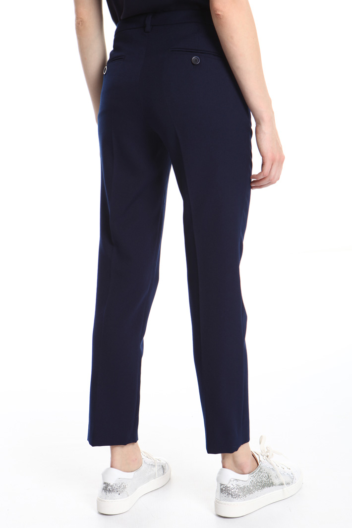 Viscose blend trousers Intrend Viscose blend trousers Intrend