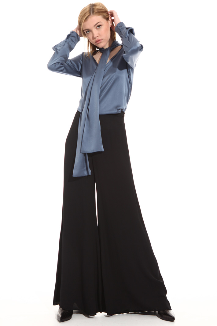 Viscose palazzo trousers Intrend Viscose palazzo trousers Intrend