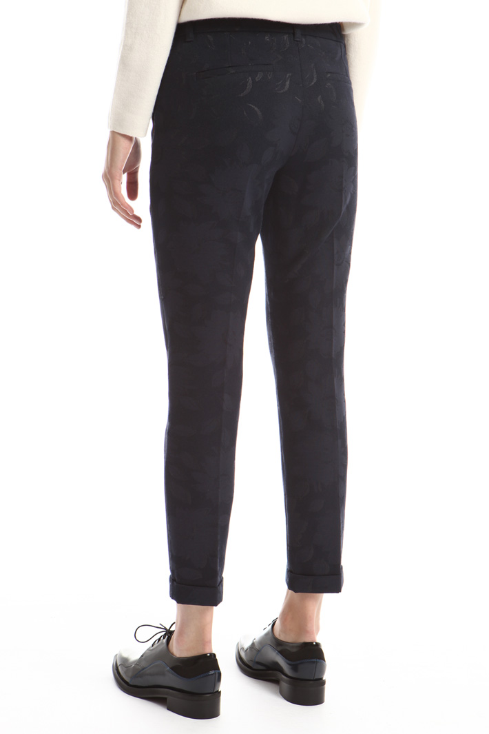 Long jacquard trousers Intrend Long jacquard trousers Intrend