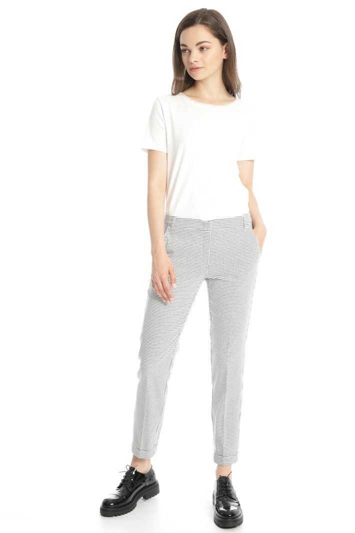 Long jacquard trousers Intrend Long jacquard trousers Intrend