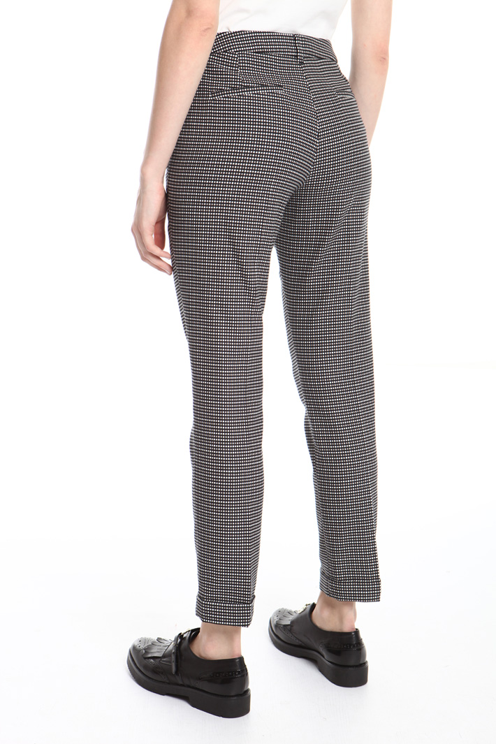 Long jacquard trousers Intrend Long jacquard trousers Intrend
