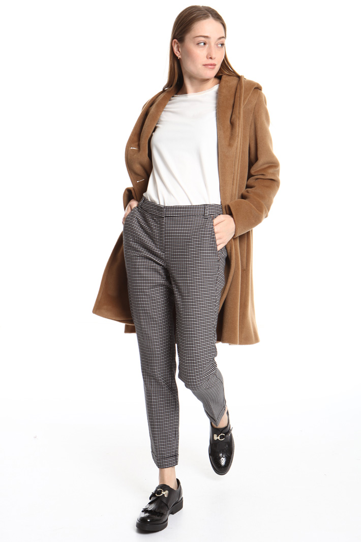 Long jacquard trousers Intrend Long jacquard trousers Intrend