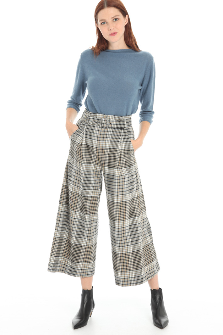 Wide leg wool trousers Intrend Wide leg wool trousers Intrend